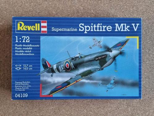 Revell 04109 Supermarine Spitfire Mk.V 1:72, Hobby en Vrije tijd, Modelbouw | Vliegtuigen en Helikopters, Revell, Verzenden
