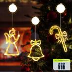 Kerstverlichting Raam Zuurstok + Kerstbel + Kerstengel -, Diversen, Verzenden, Nieuw
