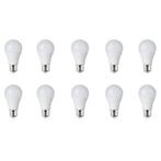 LED Lamp 10 Pack - E27 Fitting - 5W - Helder/Koud Wit 6400K, Nieuw, E27 (groot), Ophalen of Verzenden, Led-lamp