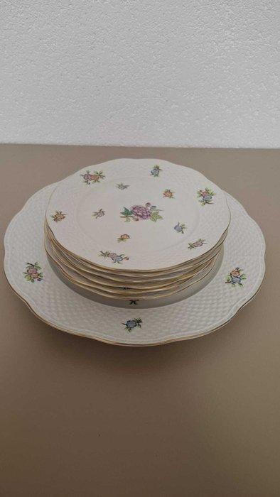 Herend - Bord (7) - Eton - Porselein - met de hand, Antiek en Kunst, Antiek | Meubels | Tafels
