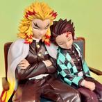 Tanjiro Kamado en Kyojuro Rengoku Figure, Verzamelen, Poppetjes en Figuurtjes, Verzenden, Nieuw