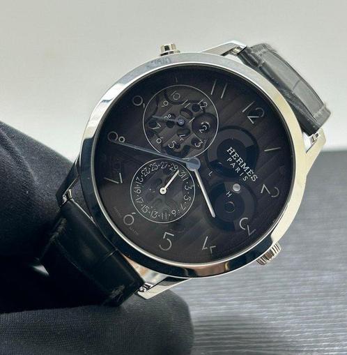 Hermès - Slim d’Hermès Skeleton - W054179WW00 - Heren -, Sieraden, Tassen en Uiterlijk, Horloges | Heren