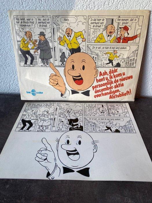 Suske en Wiske - originele omslagtekening! - Promotiemap, Boeken, Stripboeken