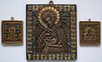 Icoon - SET RUSSISCH ORTHODOXE PICTOGRAMMEN Johannes de, Antiek en Kunst