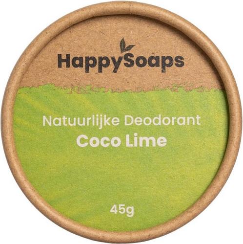 HappySoaps Natuurlijke Deodorant - Kokos & Limoen - Energ..., Sieraden, Tassen en Uiterlijk, Uiterlijk | Lichaamsverzorging, Nieuw