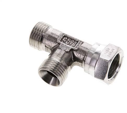 T-koppeling G1/2 Buitendraad x Binnendraad RVS Hydrauliek, Doe-het-zelf en Verbouw, Overige Doe-het-zelf en Verbouw, Nieuw, Verzenden