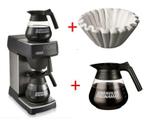 Koffiezetter Bravilor Novo met 2 kannen en 1000 filters, Witgoed en Apparatuur, Koffiezetapparaten, 10 kopjes of meer, Verzenden