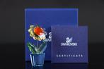 Figuur - Swarovski - Bloem Blauwe Pot (Boxed + certificate)