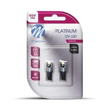 M-Tech LED - W5W T10 12V 1,7W - Platinum - Canbus - Wit beschikbaar voor biedingen