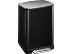 EKO E-Cube - Pedaalemmer 40 liter - Soft-close - Zwart, Verzenden, Zo goed als nieuw