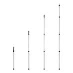 ProPlus Telescopische tentstok - 4-delig - Verstelbaar 83..., Ophalen of Verzenden, Nieuw