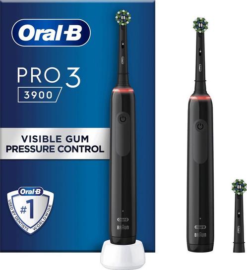 Elektrische Tandenborstel 2 borstels Oral-B Pro 3 3900 - Duo, Sieraden, Tassen en Uiterlijk, Uiterlijk | Lichaamsverzorging, Nieuw