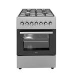 Wiggo WO-E606A(XX) Serie 6 - Gasfornuis - Roestvrijstaal, Verzenden, Nieuw