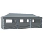 vidaXL Vouwtent pop-up met 8 zijwanden 3x9 m antraciet, Verzenden, Nieuw