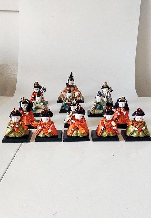 Bakeliet, aardewerk - Hina Dolls - Boontje Hina-poppen -, Antiek en Kunst, Antiek | Overige Antiek