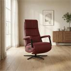 Leren elektrisch relaxfauteuil Core - Massif Rubino, Bohemian, Industrieel, Modern, Scandinavisch, Nieuw, Ophalen of Verzenden