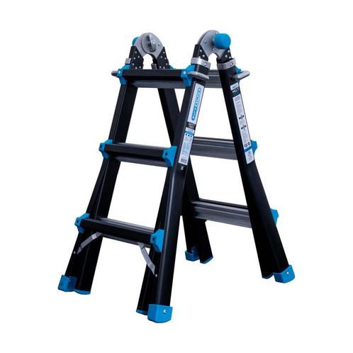 Professionele vouwladder Eurostairs 4x3, Doe-het-zelf en Verbouw, Ladders en Trappen, Nieuw, Verzenden
