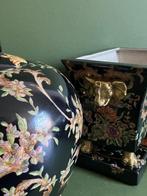 G&C Interiors - Vaas (3) - Brons, Porselein - Deco set Anna