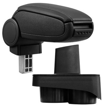 Armsteun Skoda Fabia 1-6Y-1999-2007 kunstleer zwart beschikbaar voor biedingen