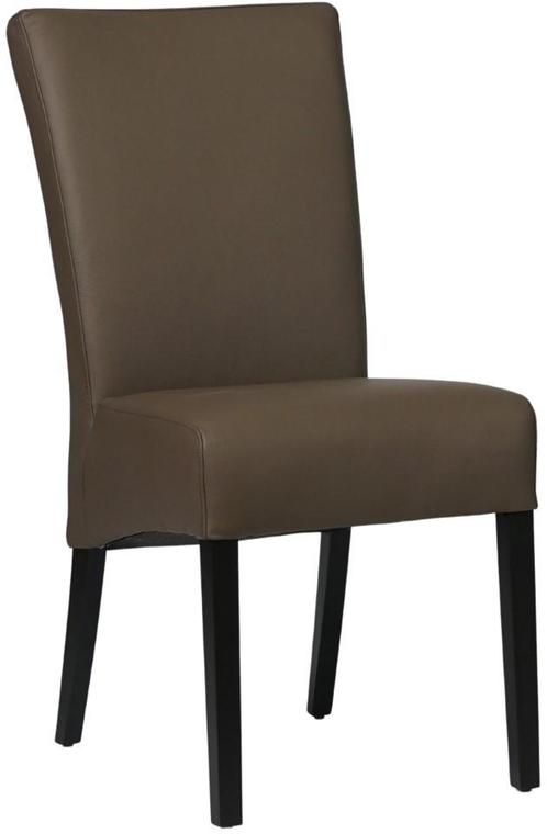Bruine leren landelijke eetkamerstoel - Toledo Leer Moss (br, Huis en Inrichting, Stoelen, Eén, Overige kleuren, Nieuw, Leer, Ophalen of Verzenden