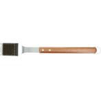 Lifetime BBQ grill schoonmaakborstel - RVS en hout - 44 cm, Ophalen of Verzenden, Nieuw
