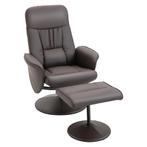 2-delige Fauteuilset, Fauteuil Met Voetenbank, Relaxfauteuil, Verzenden, Nieuw