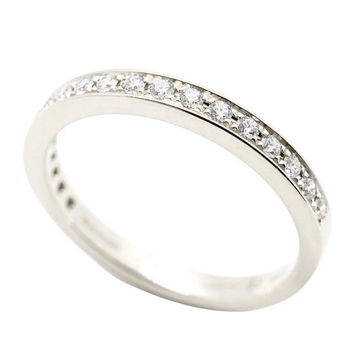 Bvlgari - Ring Platina - half eternity ring, Sieraden, Tassen en Uiterlijk, Ringen