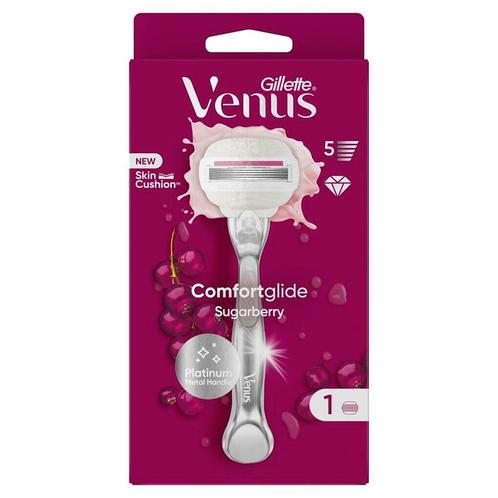 Gillette Venus Pro ComfortGlide Scheersmes Met Sugarberry, Witgoed en Apparatuur, Persoonlijke-verzorgingsapparatuur, Nieuw, Verzenden