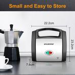 Tosti apparaat - Tosti ijzer - Sandwich maker - 800W - Zwart, Witgoed en Apparatuur, Contactgrills, Verzenden, Zo goed als nieuw