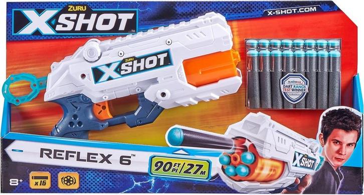 Zuru x shot excel reflex 6, Kinderen en Baby's, Speelgoed | Overig, Verzenden