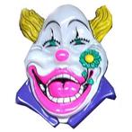 Clown muurdecoratie 60 cm wit - Carnaval thema, Ophalen of Verzenden, Nieuw