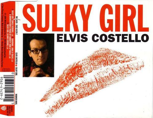 cd single - Elvis Costello - Sulky Girl, Cd's en Dvd's, Cd Singles, Zo goed als nieuw, Verzenden