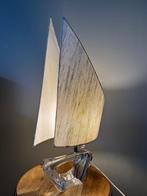 Daum France - Lamp - Silhouet Zeilboot - Kristal -, Antiek en Kunst, Antiek | Lampen