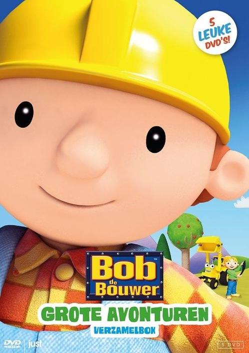 Bob de Bouwer Grote Avonturen Verzamelbox (5dvd) - DVD, Cd's en Dvd's, Dvd's | Tekenfilms en Animatie, Verzenden