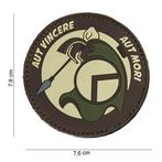 Patch Spartan Aut vincere aut mori zegevieren of sterven ..., Verzenden