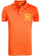 E-bound Polo Shirt Heren Met California Pacific Print Rood, Kleding | Heren, Verzenden, Nieuw, Rood