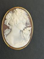 Broche - 18 karaat Geel goud, Sieraden, Tassen en Uiterlijk, Antieke sieraden