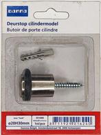 Deurstop cilindermodel Gamma D20H30 mm RVS, Huis en Inrichting, Woonaccessoires | Deurstoppers, Ophalen of Verzenden, Nieuw