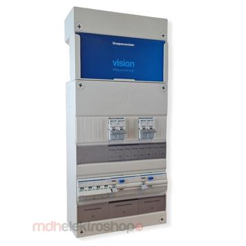 Groepenkast Hager Vision 4 Groepen 3 Fase 2ALS4P30 2L+2L HS beschikbaar voor biedingen