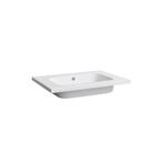 Sani Royal Wastafel Mat Wit Mineraal 60 cm 1, Nieuw