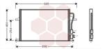 LUCHTCONDENSATOR VOOR FORD MERCURY COUGAR 1999-2002 1022553, Ophalen of Verzenden, Nieuw