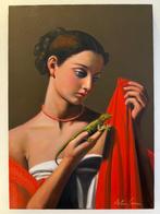 Antonio Sciacca (1957) - Senza titolo, Antiek en Kunst, Kunst | Schilderijen | Klassiek