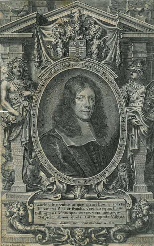 Portrait of Henri Florent Laurin, Antiek en Kunst, Kunst | Etsen en Gravures