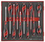 Schroevendraaierset Foam2 tray PH- PZ 11 delig Teng Tools, Ophalen of Verzenden, Nieuw