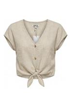 Only Blouse in maat M Beige | 10% korting, Kleding | Dames, Only, Verzenden, Zo goed als nieuw, Beige