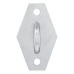 ProPlus Ronde zeilring - staal - 14 x 22 mm - zilver - pe..., Caravans en Kamperen, Ophalen of Verzenden, Nieuw