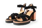 Shabbies Sandalen in maat 36 Zwart | 10% extra korting, Shabbies, Verzenden, Zwart, Sandalen of Muiltjes