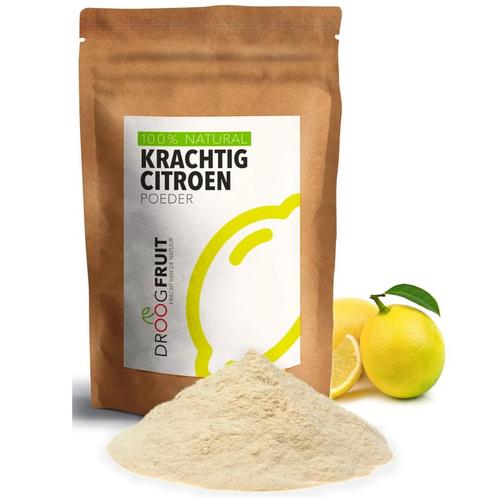 Gevriesdroogd Citroen Poeder Krachtig 80g, Hobby en Vrije tijd, Taarten en Cupcakes maken, Nieuw, Verzenden