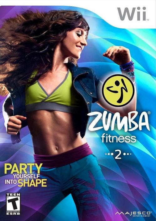 Wii Zumba Fitness 2, Spelcomputers en Games, Games | Nintendo Wii, Zo goed als nieuw, Verzenden