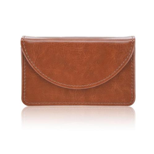 Visitekaarthouder / Business Card Holder - Donkerbruin, Zakelijke goederen, Kantoor en Winkelinrichting | Kantoorartikelen